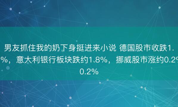男友抓住我的奶下身挺进来小说 德国股市收跌1.3%，意大利银行板块跌约1.8%，挪威股市涨约0.2%